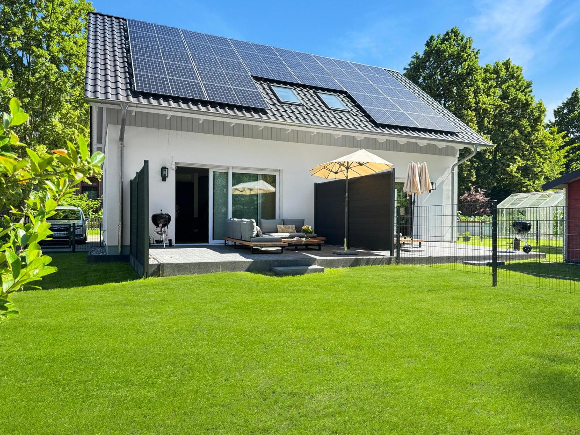 Cblue: Seeblick, Kamin, Wallbox, Natur Bentwisch Εξωτερικό φωτογραφία
